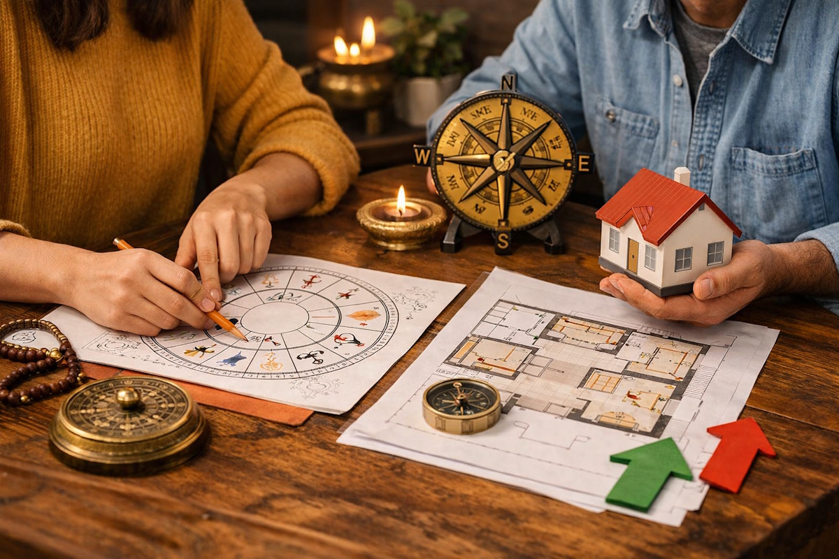 Kundli-Based Vastu: How Your Horoscope Determines the Perfect Directions for Rooms