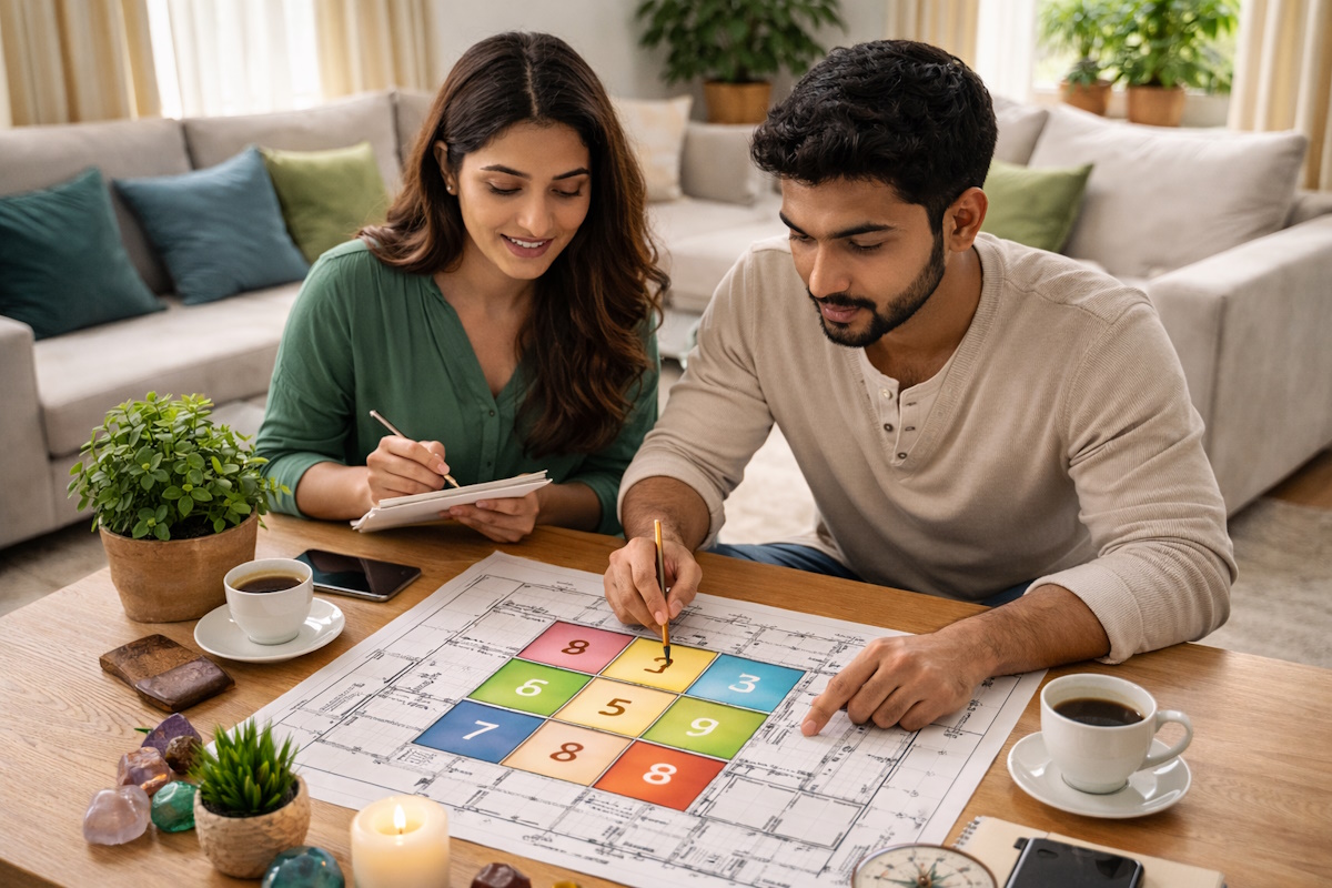 Lo Shu Grid Vastu: Understanding Your Birth Number for Home Energy Correction