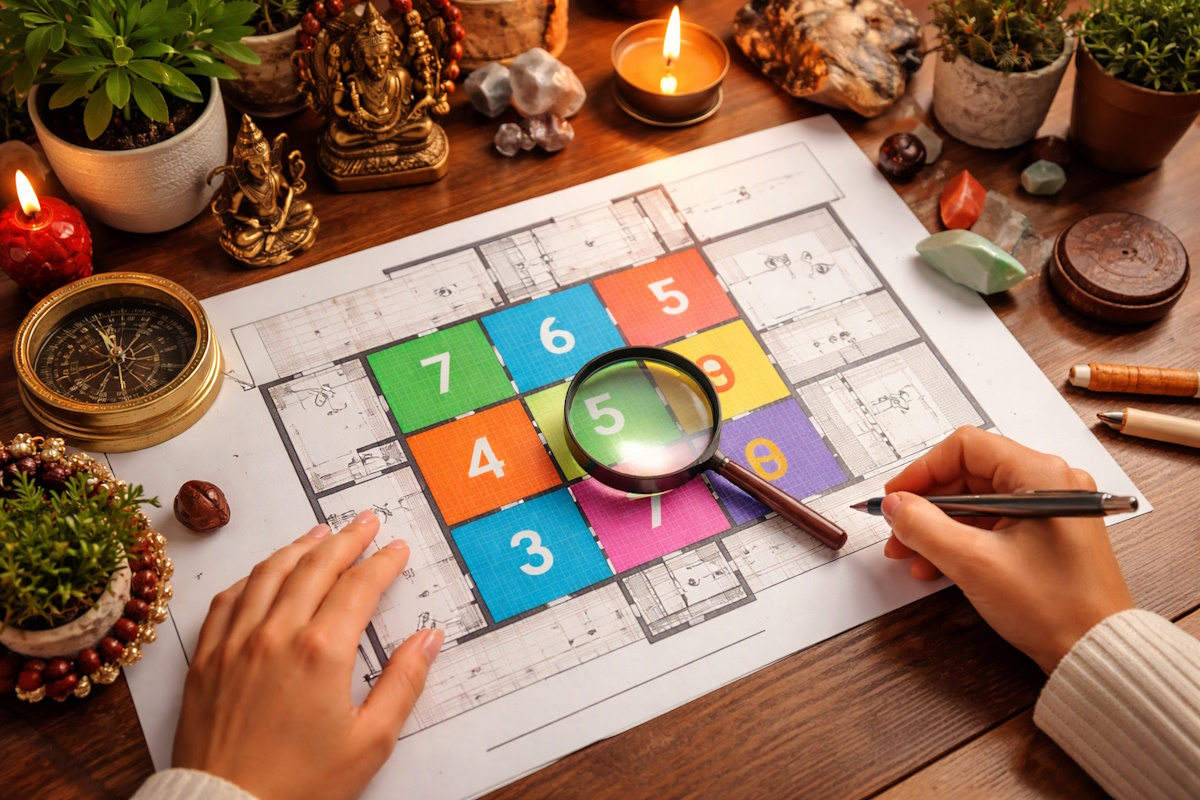 Numerology + Vastu: How the Loshu Grid Complements Astro-Vastu Analysis