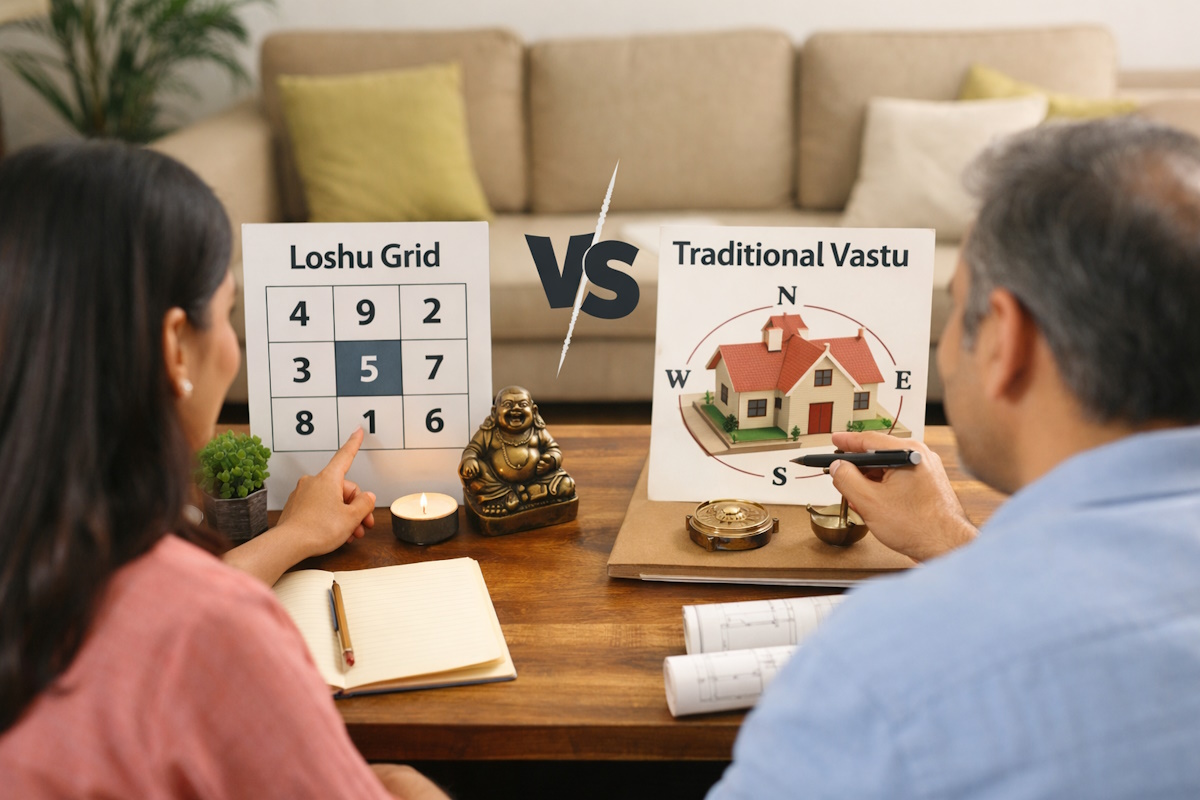 Loshu Grid vs Traditional Vastu: Which System Gives More Accurate Results?