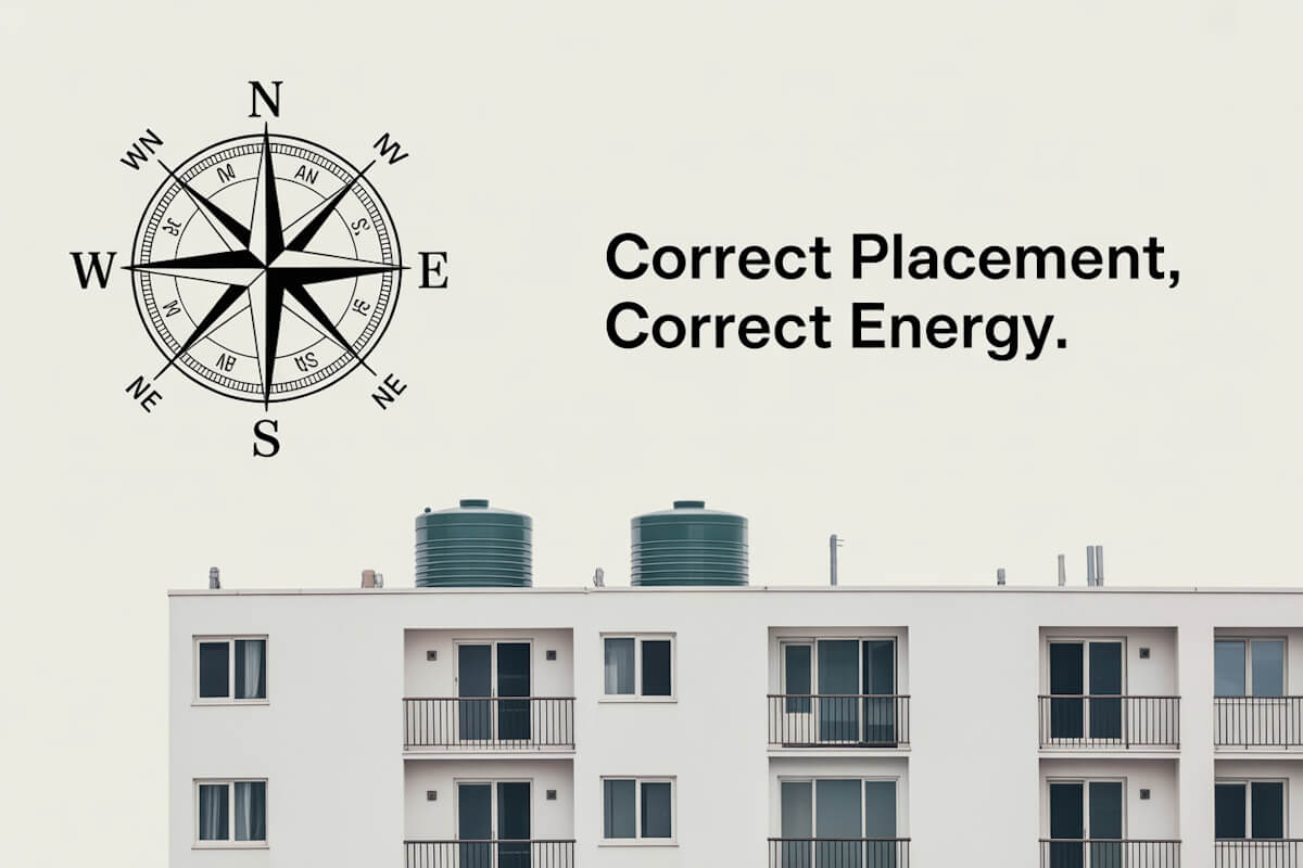 Overhead Water Tank Vastu for Apartments: Correct Placement and Remedies