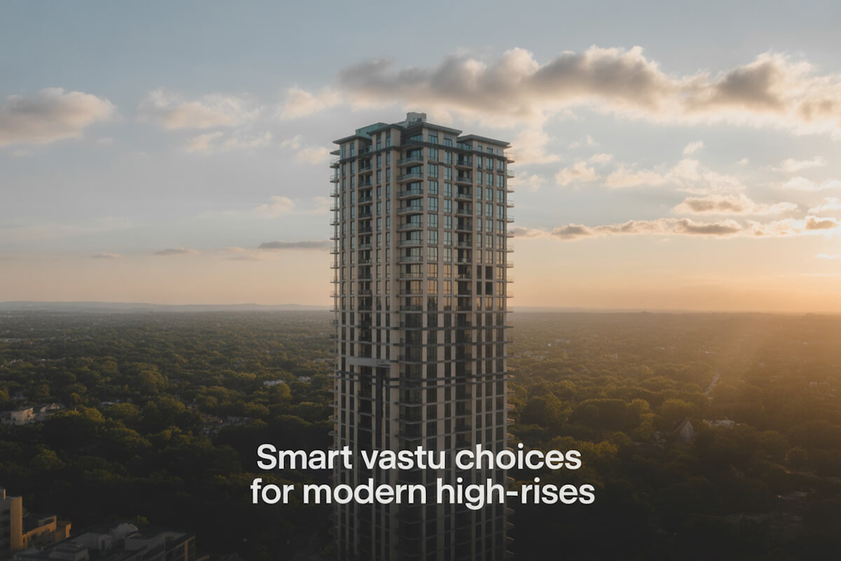 Vastu for High-Rise Apartments Facing West: Floor Selection & Corrections