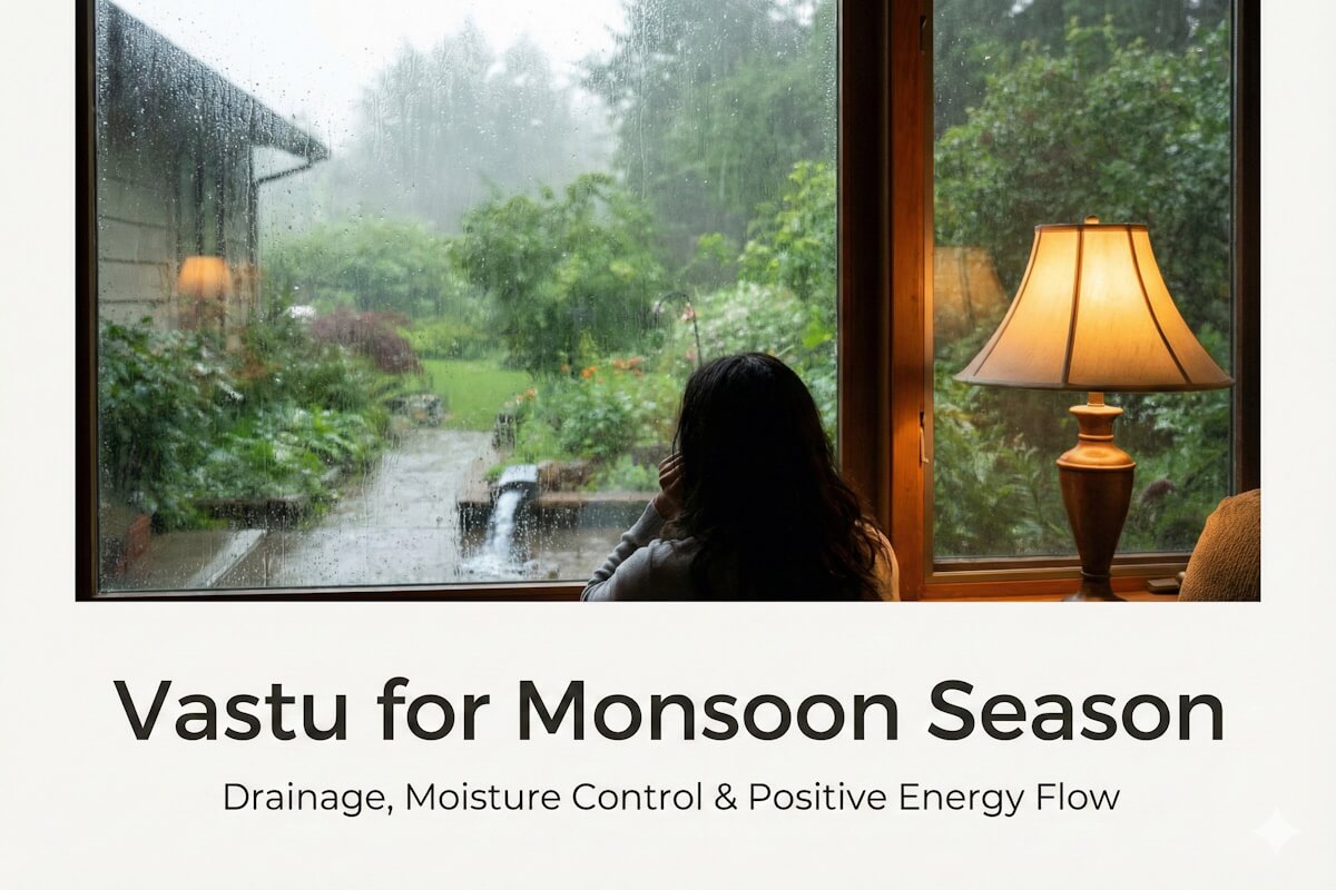 Vastu for Monsoon Season: Drainage, Moisture Control & Positive Energy Flow