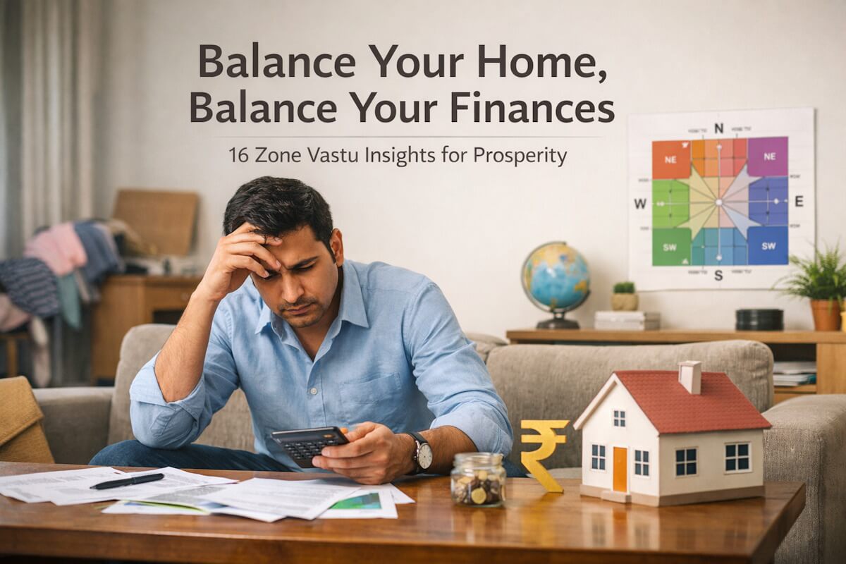 Facing Financial Instability? How 16 Zone Vastu Analysis Helps