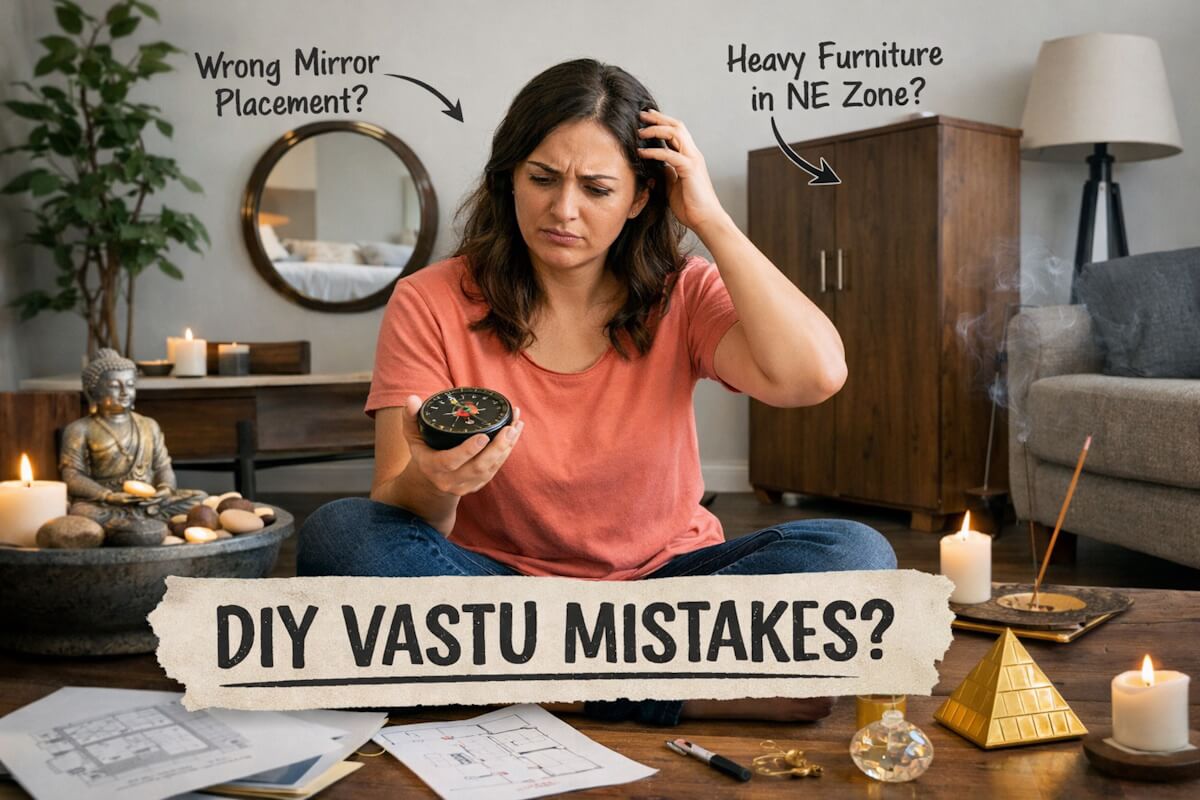 Common Mistakes People Make While Doing DIY Vastu Corrections