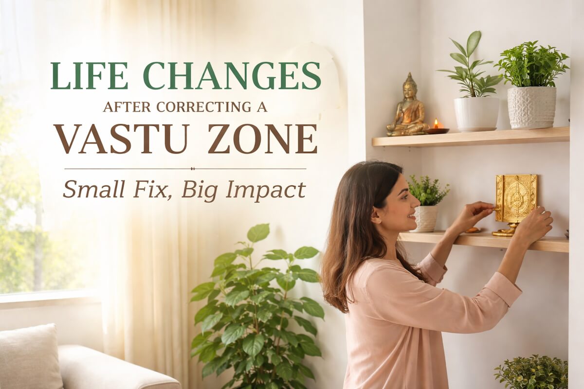 Life Changes After Correcting a Single Vastu Zone?