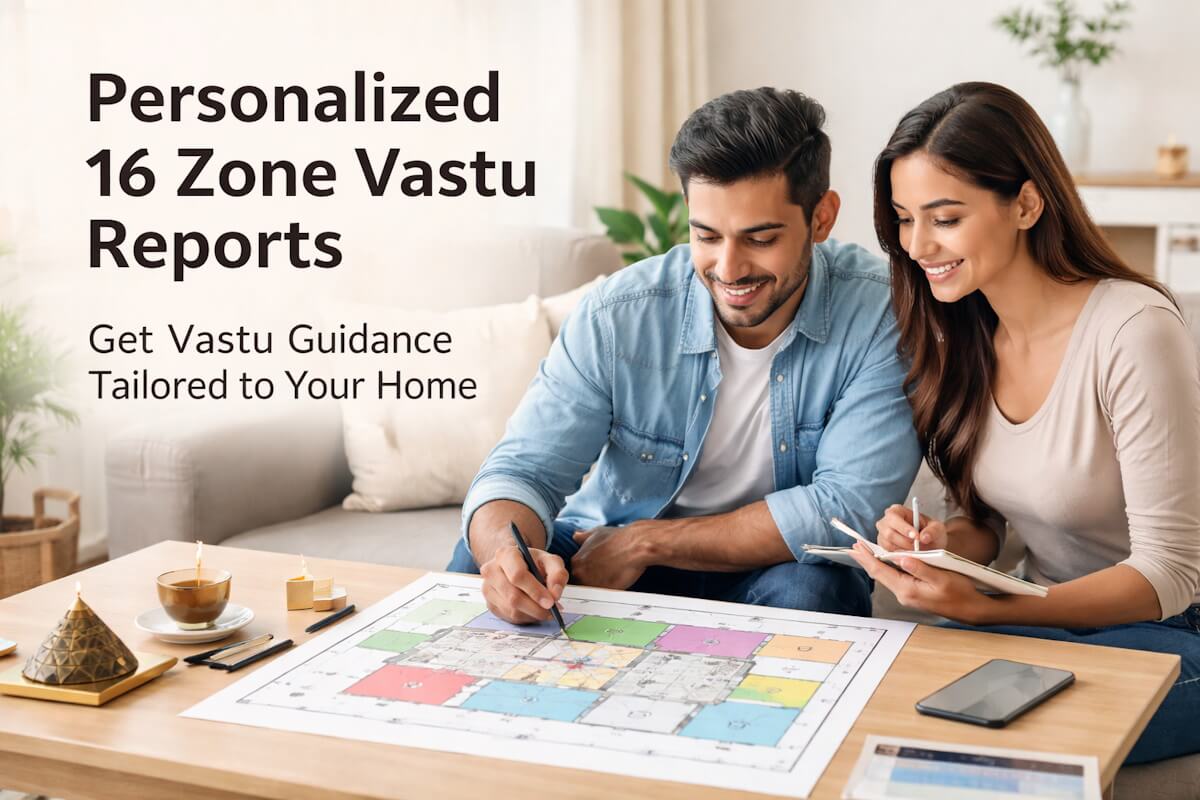 Why Personalized 16 Zone Vastu Reports Are More Effective
