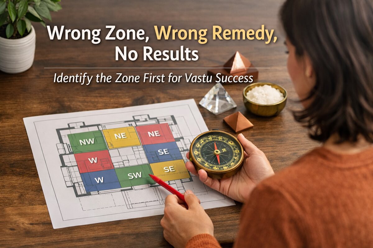 Why Vastu Remedies Fail Without Proper Zone Identification