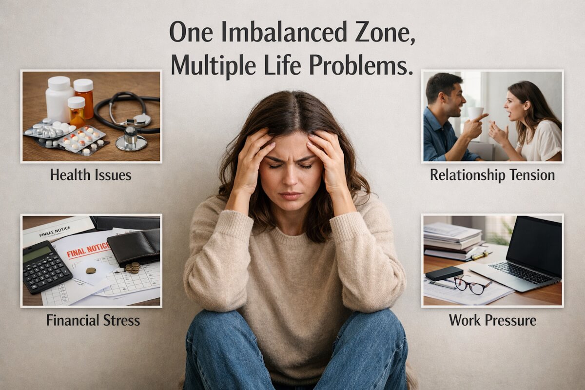 Vastu zone imbalance effects