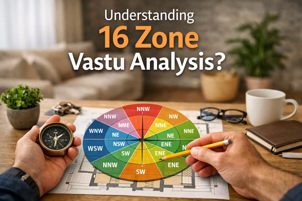 What Is 16 Zone Vastu Analysis? A Complete Beginner’s Guide