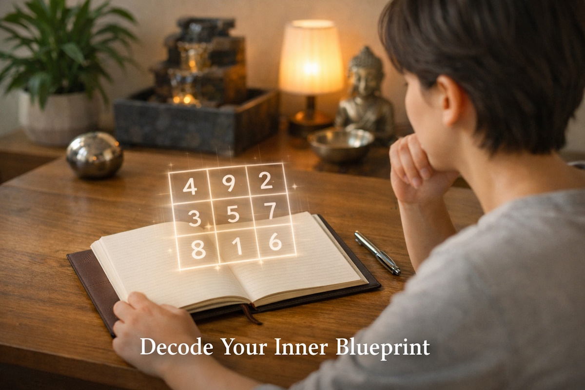 How Your Date of Birth Reveals Hidden Personality Traits (Lo Shu Grid)