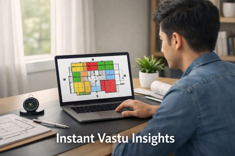 upload floor plan and check vastu free