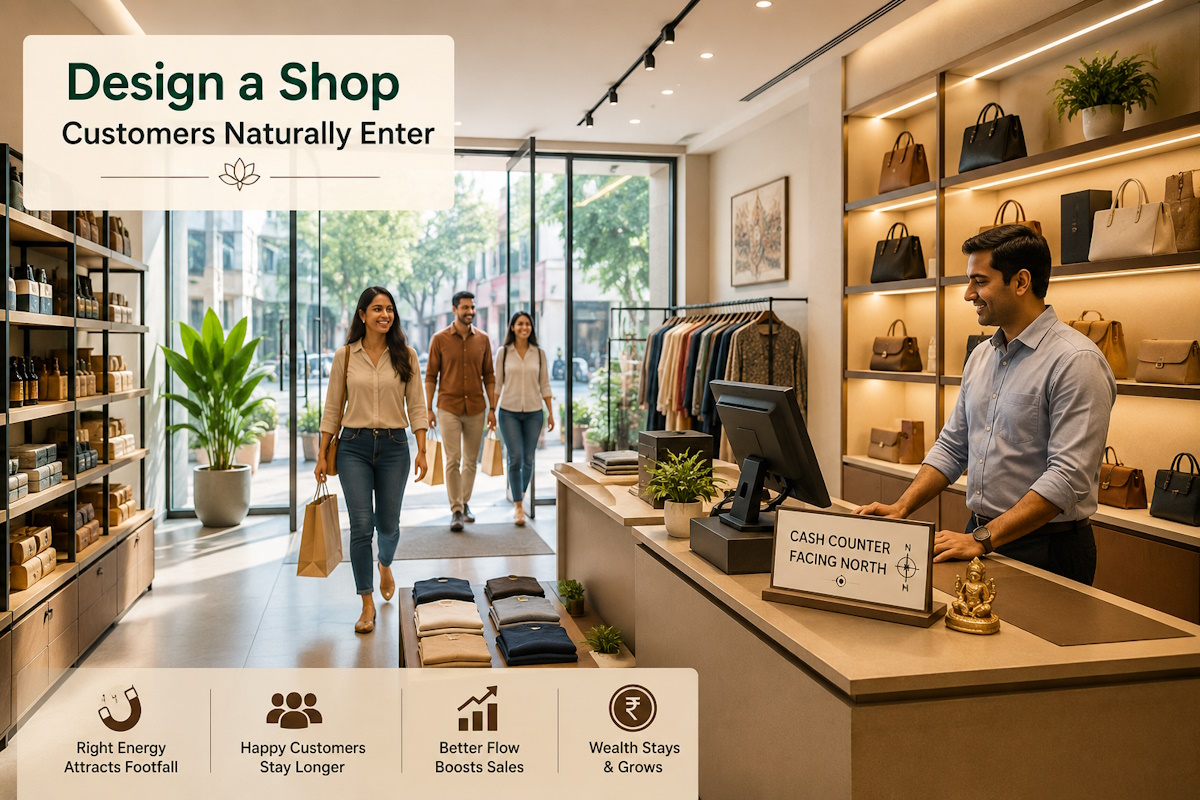 Shop Vastu for Maximum Footfall: The “Magnet Effect” That Boosts Daily Sales