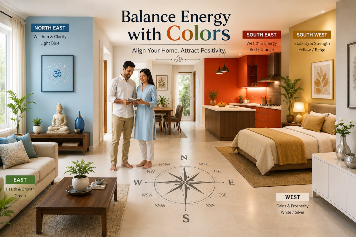 Vastu Zones and Colors: The Ultimate Guide to Positive Energy at Home