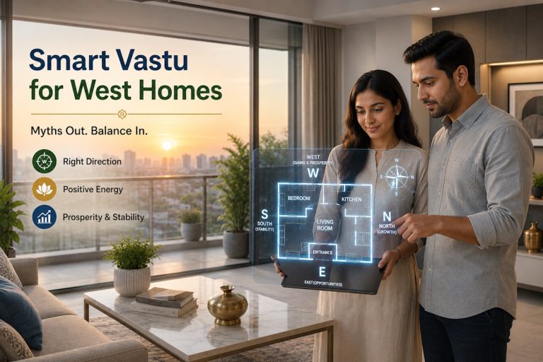 west facing apartment vastu