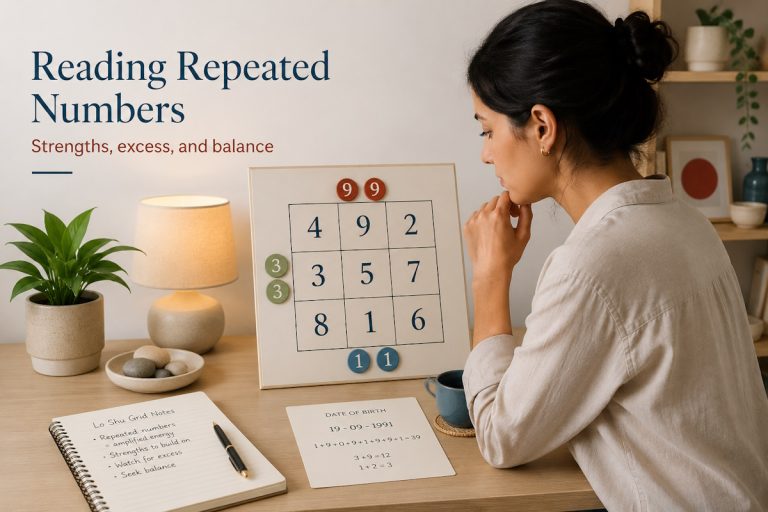 Lo Shu Grid numbers meaning