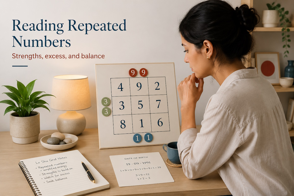 Lo Shu Grid numbers meaning