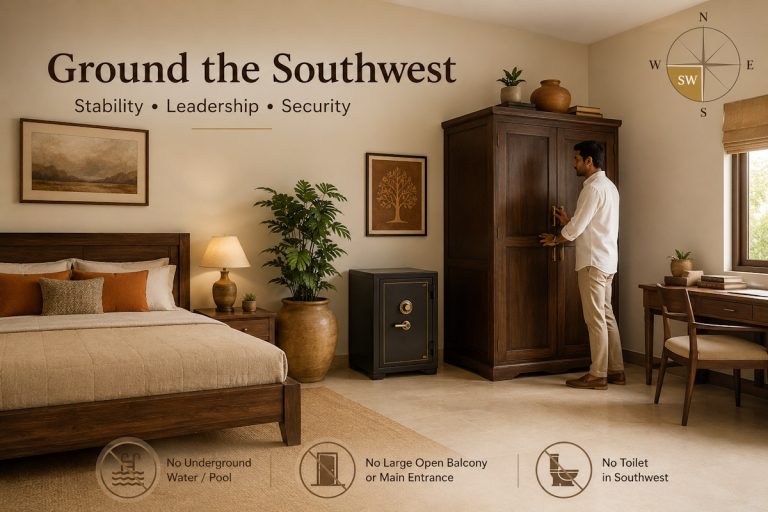 Southwest Corner Vastu