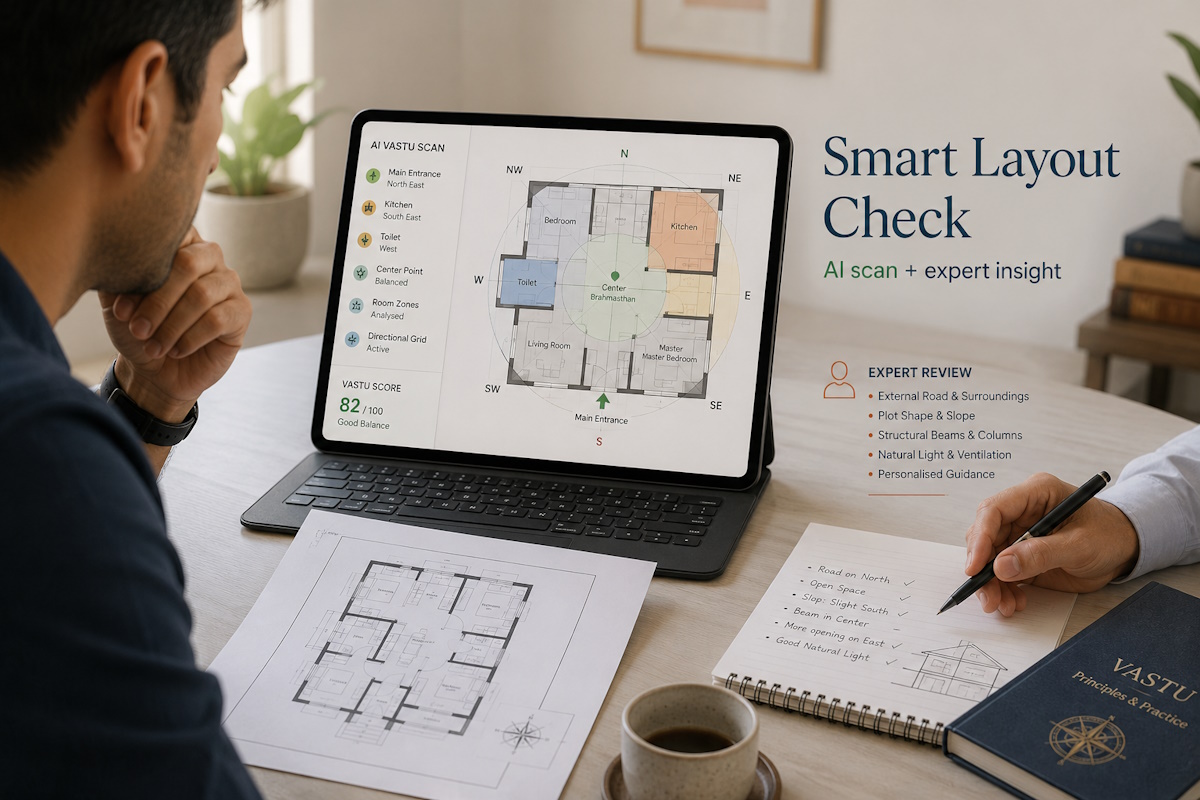 vastu floor plan checker